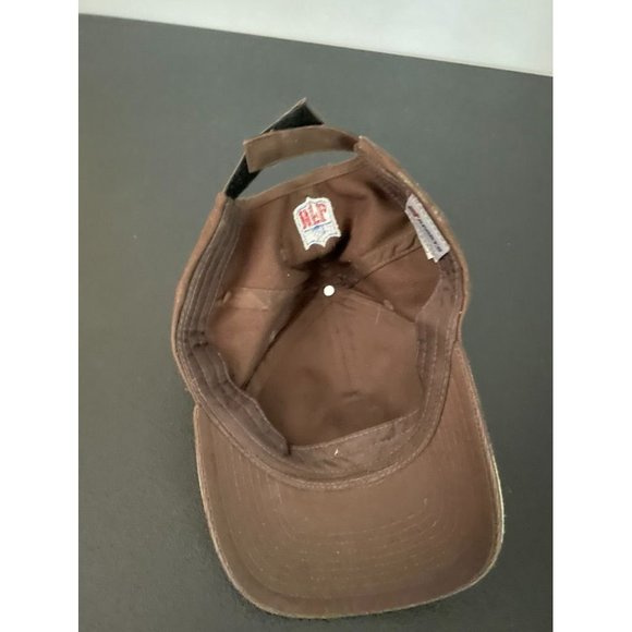 Cleveland Browns - Men's Brown Logo Hat with NFL Logo on Back - Picture 5 of 5